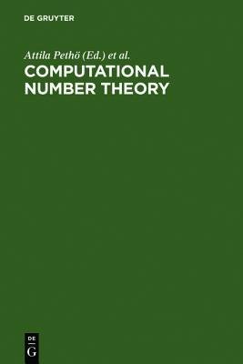 computational number theory 1st edition attila petho 0899256740, 9780899256740