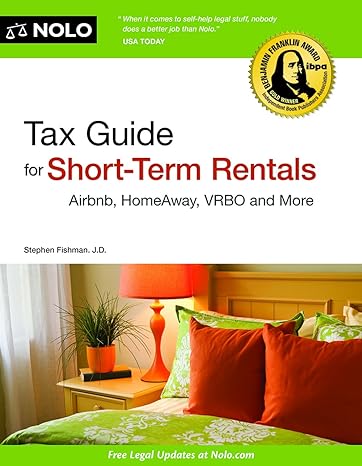every airbnb hosts tax guide airbnb homeaway vrbo and more 1st edition stephen fishman j.d. 1413324568,