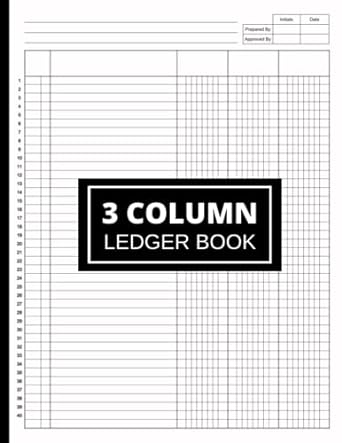 3 column ledger book 1st edition hardik miller b0blnr6xnq