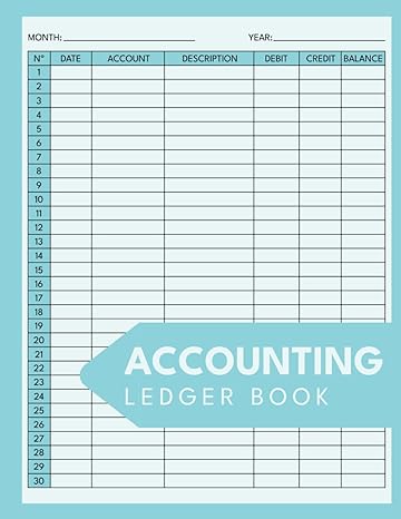 accounting ledger book 1st edition anis charrad b0cmjwp8jh