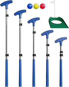 go for it golf kids putter extendable shaft for junior golfers adjustable size  ‎go for it golf b0ckrv2cwd