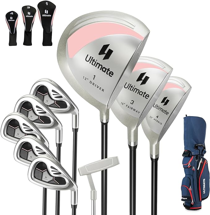 tangkula 10 pieces womens golf clubs package set right hand  tangkula b0clvgbv52