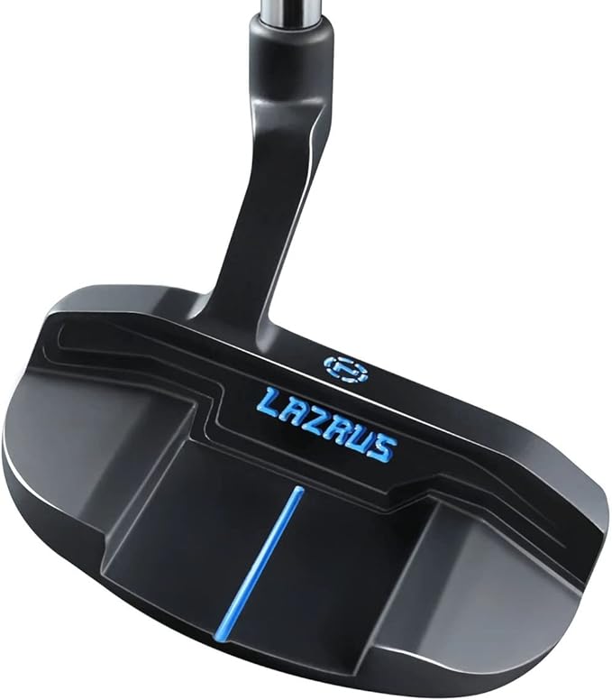 lazrus premium black golf putter with putter head cover right and left handed  ‎lazrus golf b09rkk125d