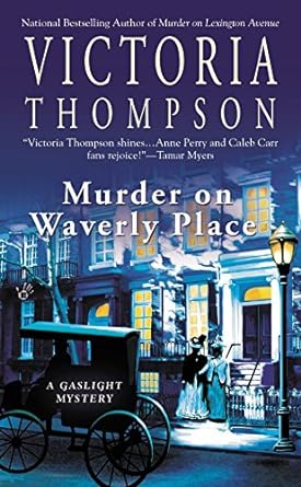 murder on waverly place a gaslight mystery  victoria thompson 0425235203, 978-0425235201