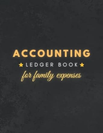 accounting ledger book for family expenses 1st edition trick yea b0b1kcrd65