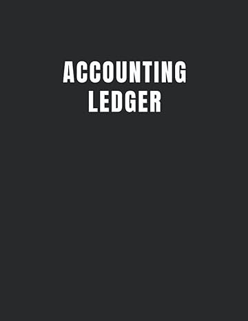 accounting ledger 1st edition trackon publishing 979-8511722801