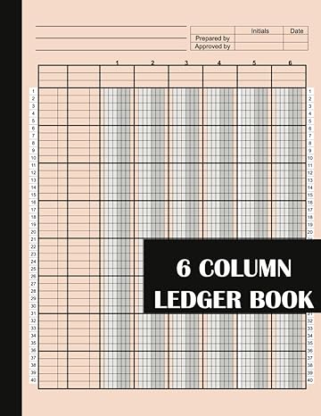 6 column ledger book 1st edition lb publishing b0cmqrvg4q