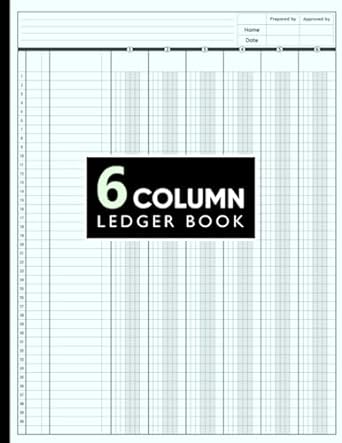 6 column ledger book 1st edition ledgercroft c.h. b0c87vxzty
