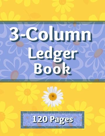 3 column ledger book 1st edition scott cornfoot, dover cliffs b0bybkvd16
