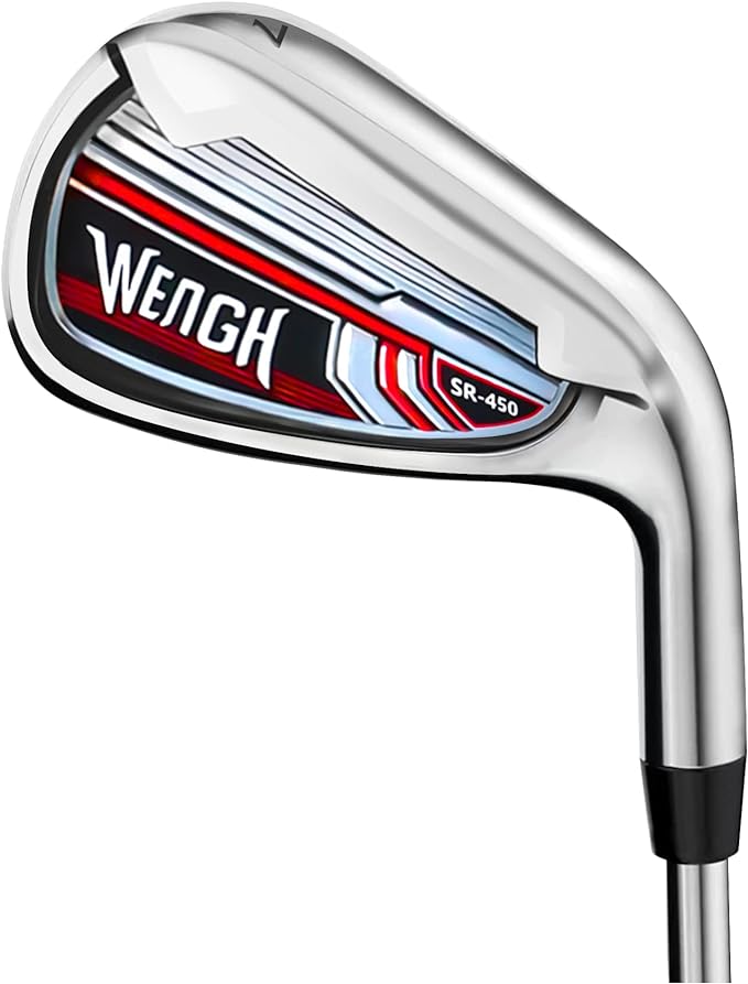 wengh golf irons set 9 pcs or individual golf iron 7 for men right handed golfers sr450  wengh b0bn578d5r