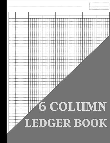 6 column ledger book  badr bouinid b0cccsgn27