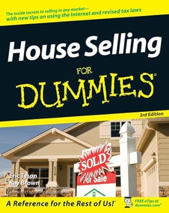 house selling for dummies 3rd edition eric tyson ,ray brown b001u3yqcy
