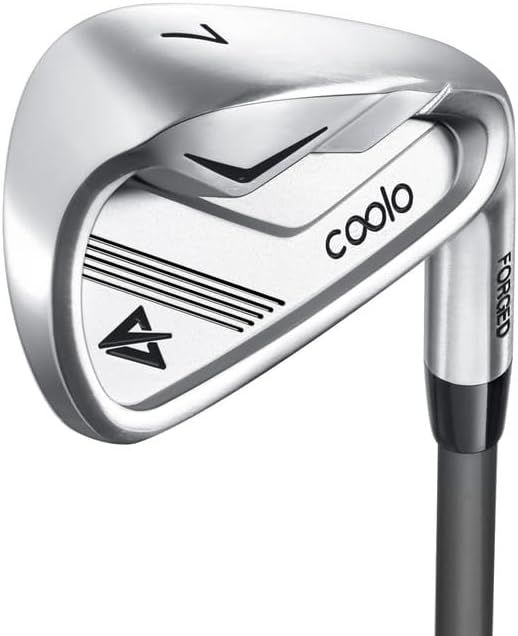 coolo graphite golf irons for slower swingers individual 5/6/7/8/9/p iron reduced strain on the old elbows 