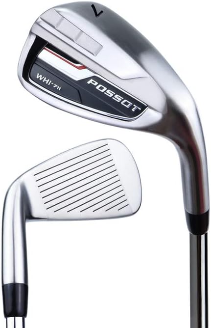 possot golf irons individual golf iron set for men right handed with regular flex steel shaft whi 711 