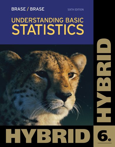understanding basic statistics hybrid 6th edition charles henry brase , corrinne pellillo brase 1133114148,