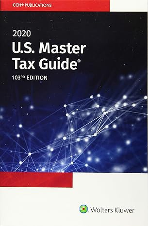 u.s. master tax guide 103rd edition cch tax law editors edition 0808047795, 978-0808047797