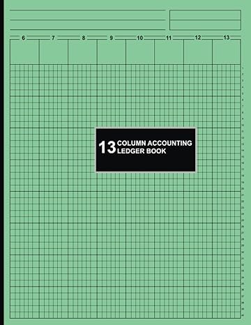 13 column accounting ledger book  mariam columnar ledger b0cgcf5gkr