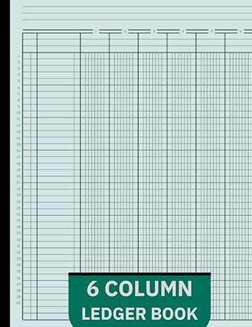 6 column ledger book 1st edition driss ledger column b0c7tcd7rw