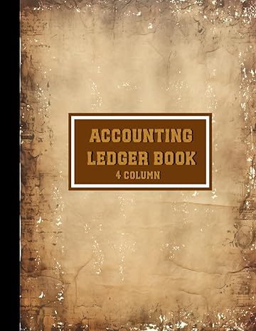 accounting ledger book 4 column 1st edition robinle b0cjhbbf54