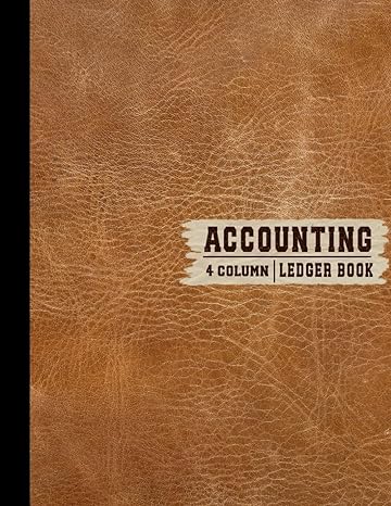 accounting 4 column ledger book 1st edition robinle b0cjl28z1p