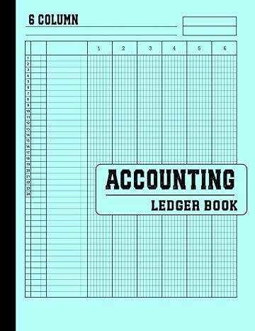 accounting ledger book 6 column 1st edition robinle b0ck2zsmbq