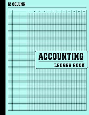 accounting ledger book 12 column 1st edition robinle b0ck3k6cn6