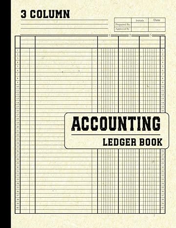 accounting ledger book 3 column 1st edition robinle b0ckb5r97l