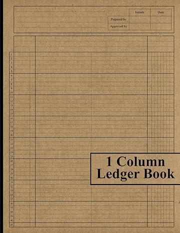 1 column ledger book 1st edition zulfiqar b0ckbxnbr6