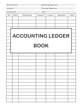 accounting ledger book 1st edition nicholas publishing 979-8738953767
