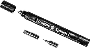 caddy splash golf club groove sharpener tool - 3-in-1 golf club cleaner for wedge heat-treated steel  ?caddy