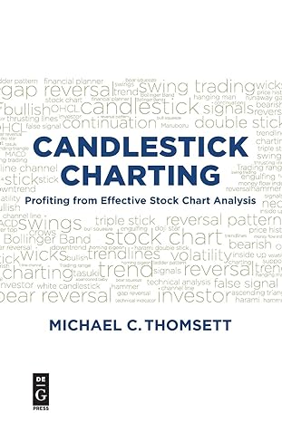 candlestick charting profiting from effective stock chart analysis 1st edition michael c. c. thomsett