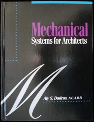 mechanical systems for architects 1st edition aly s. dadras 007015080x, 9780070150805