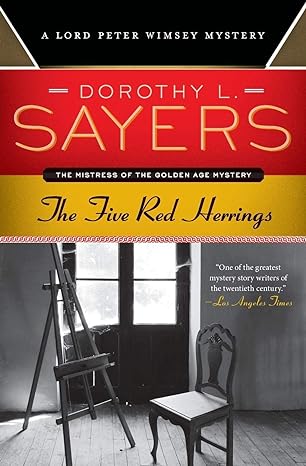 the five red herrings a lord peter wimsey mystery  dorothy l. sayers 0062341642, 978-0062341648