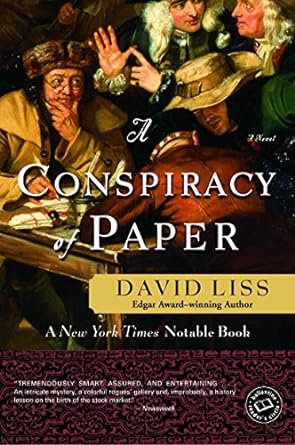 a conspiracy of paper a novel  david liss 0804119120, 978-0804119122