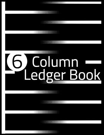6 column ledger book 1st edition column pad b0clr4rttp