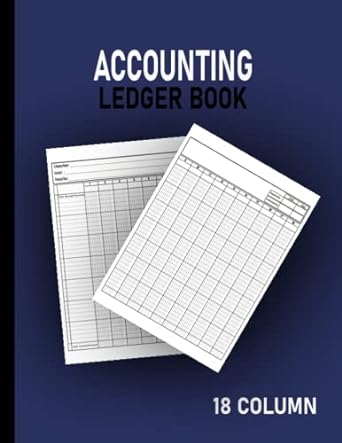 accounting ledger book 18 column 1st edition adil smith publisher b0byrtktqg