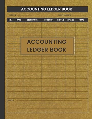 accounting ledger book 1st edition log tracker press 979-8432186027