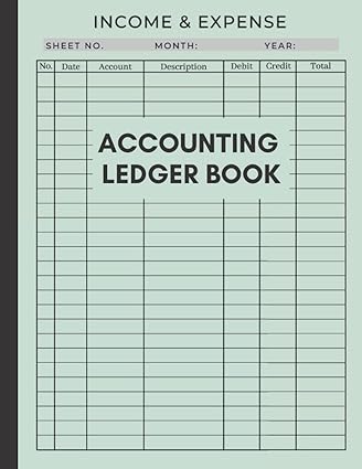 income and expense accounting ledger book  erasils notes 979-8426216204
