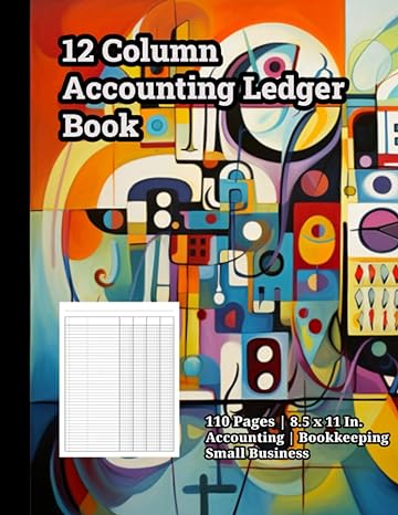 12 column accounting ledger book  calvin booker b0cjh7r61z