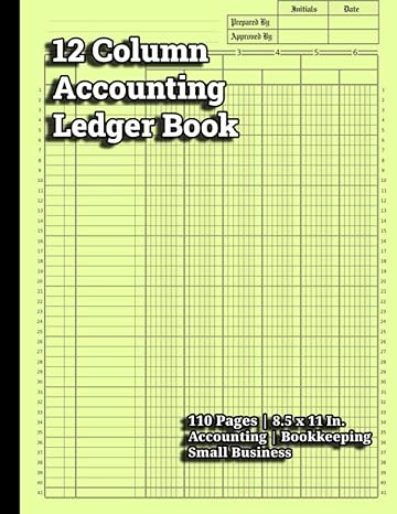 12 column accounting ledger book  calvin booker b0cjhpbnyt