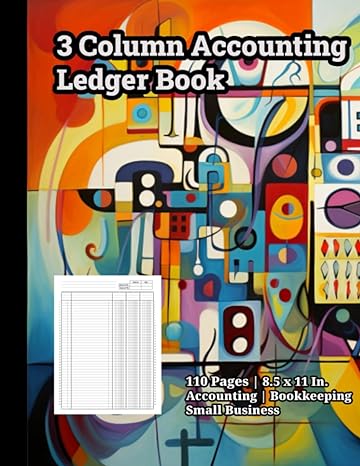 3 column accounting ledger book  calvin booker b0cj44d6jl