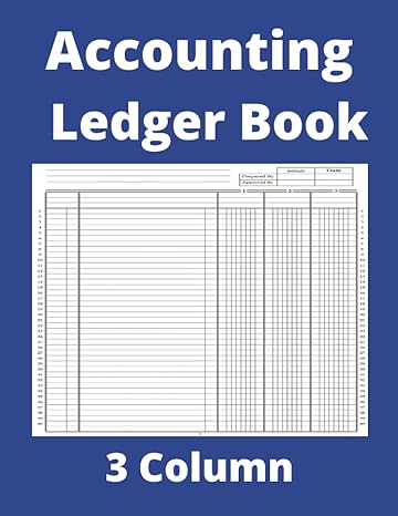 accounting ledger book 3 column  penny mitchell b0cdn7ndq9