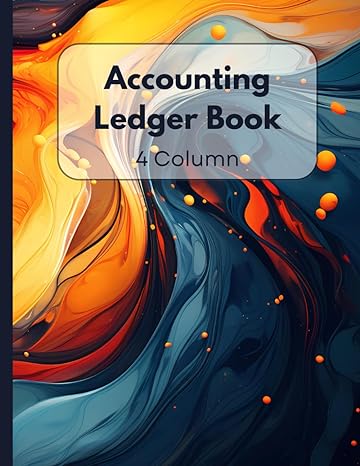 accounting ledger book 4 column  aaron leo b0cjsp1b87