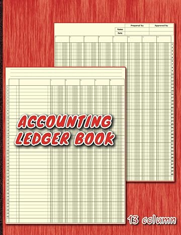 accounting ledger book  merry lines b0chg3nw3d