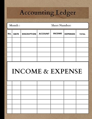 accounting ledger income and expense  todart todart b0ccxgkr6y