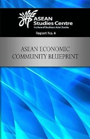 asean economic community blueprint 1st edition iseas iseas 9812309322, 978-9812309327