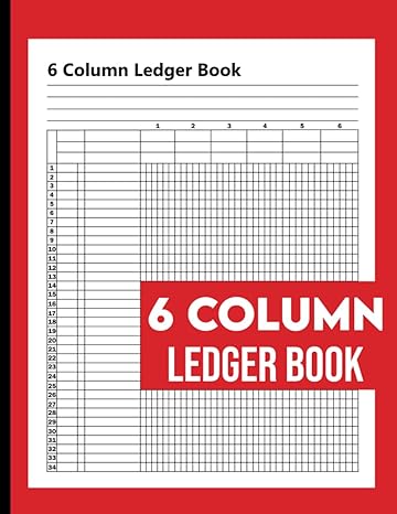 6 column ledger book 1st edition ja mia b0ccxx5y7r