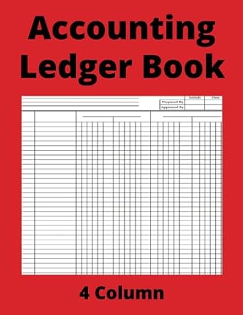 accounting ledger book 4 column  penny mitchell b0cdnc59xh