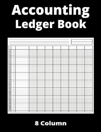 accounting ledger book 8 column  penny mitchell b0cdncbn2g