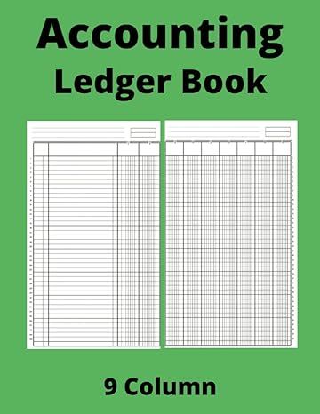 accounting ledger book 9 column  penny mitchell b0cdnkpr82